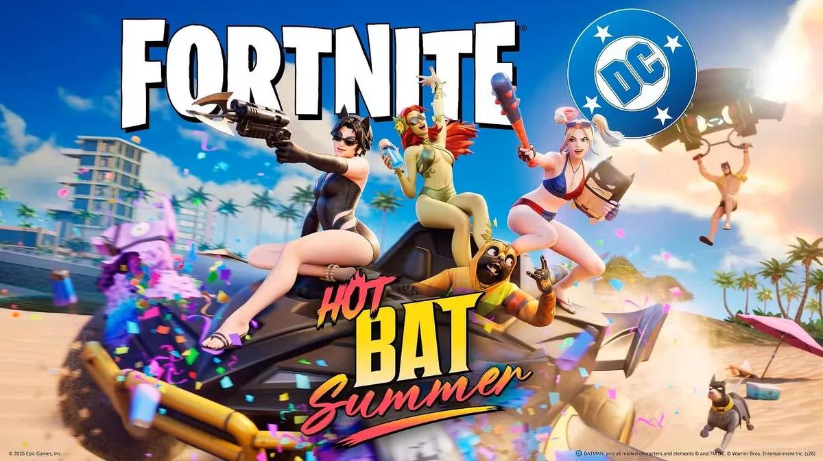 Fortnite's DC Summer Event Starts July 16 With Batman-Themed Content