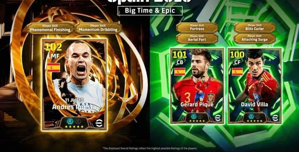 eFootball 2026 Update Adds Spain 2010 Epic Pack and League Phase 13