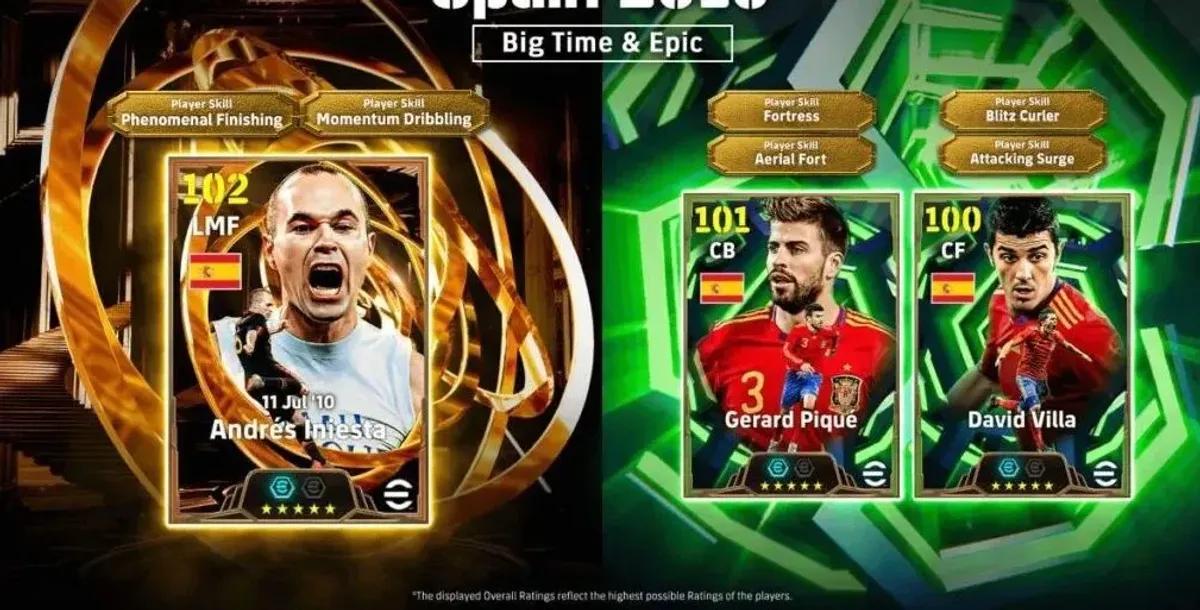 eFootball 2026 Update Adds Spain 2010 Epic Pack and League Phase 13