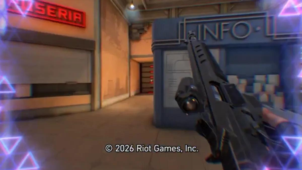 First leaks of the new Warden rifle in Valorant