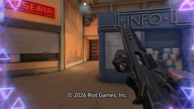 First leaks of the new Warden rifle in Valorant
