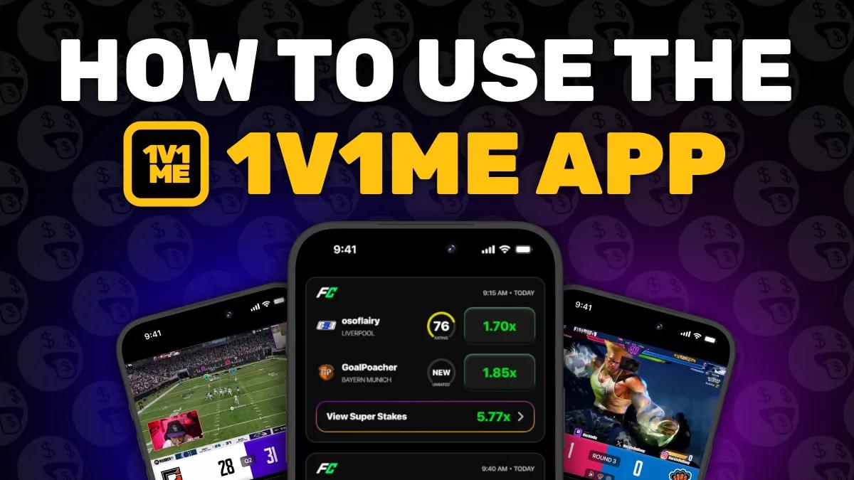 How to use the 1v1Me app