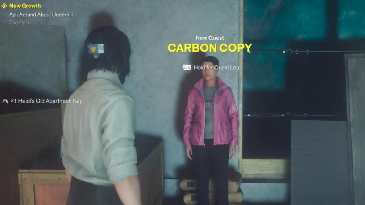Control Resonant Carbon Copy Walkthrough: Heidi, Hannah and the Route Between