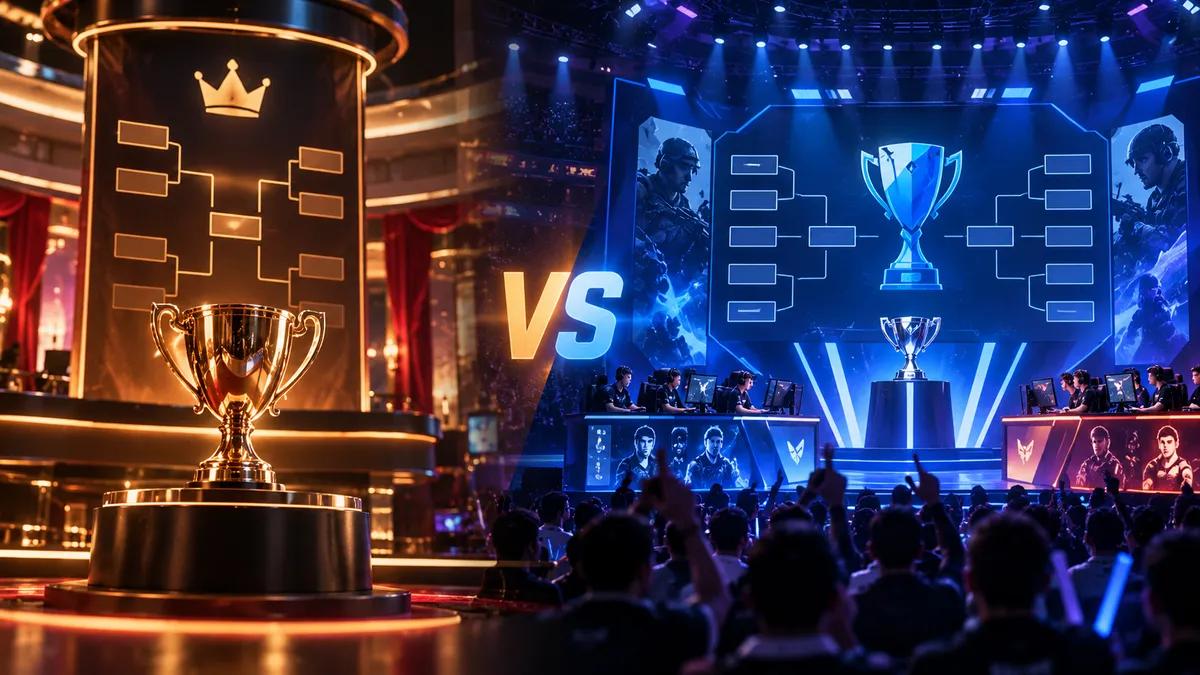 How Casino Tournament Formats Compare to Esports Tournament Structures