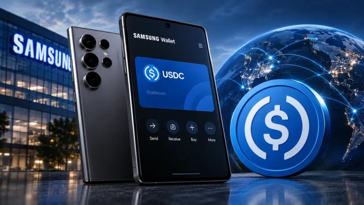 Samsung is putting USDC on 82 million Galaxy phones