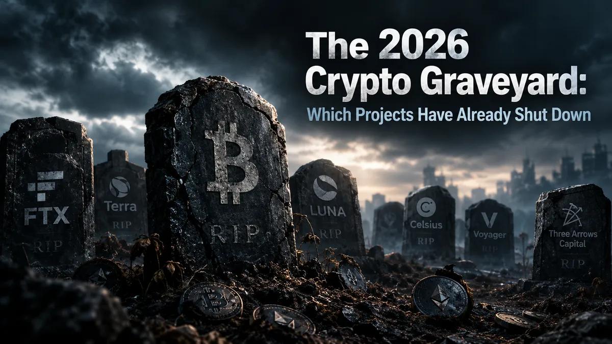 The 2026 Crypto Graveyard: Which Projects Have Already Shut Down