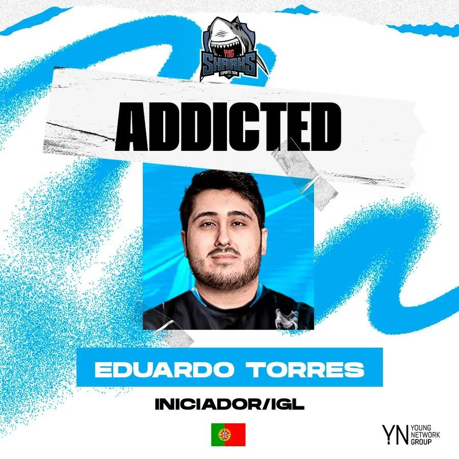 Addicted joined Sharks Esports