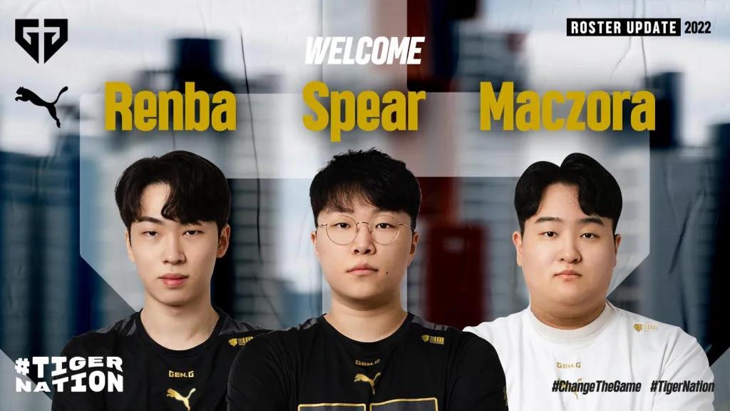 Gen.G Esports complete the PUBG roster