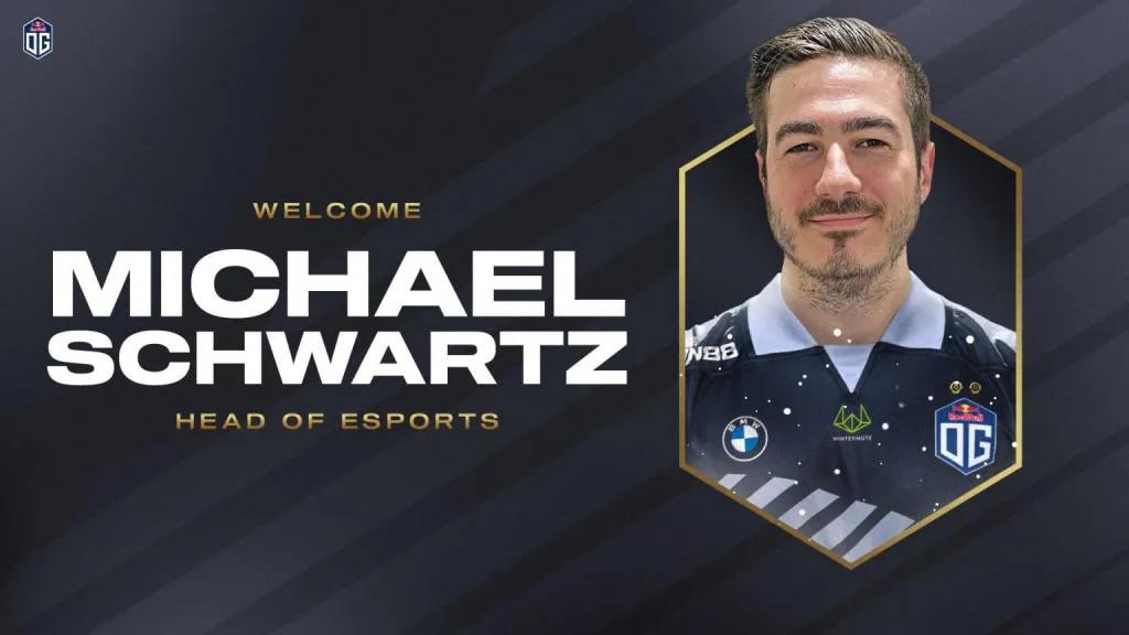 Michael Schwartz is the new head of esports at OG