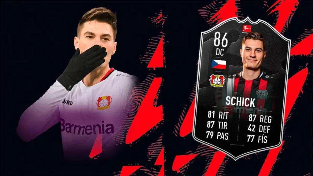 Patrick Schick gets FIFA 22 Player of the Month Card