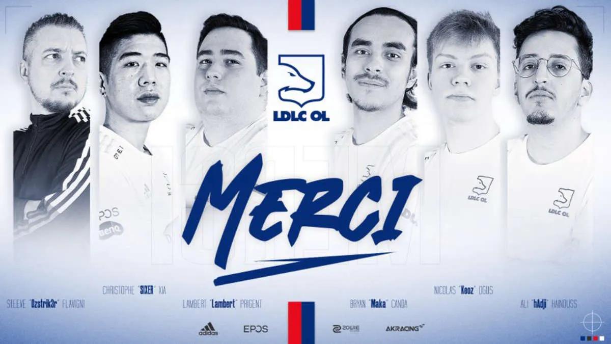 LDLC officially says goodbye to roster