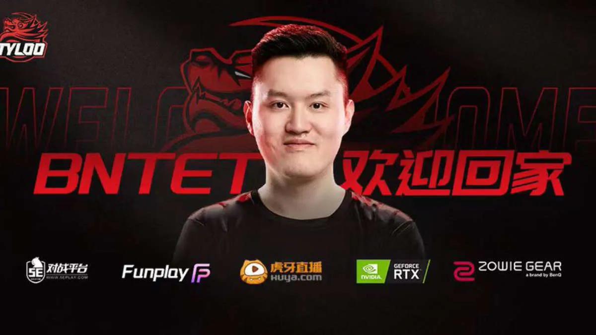 BnTeT returned to TYLOO