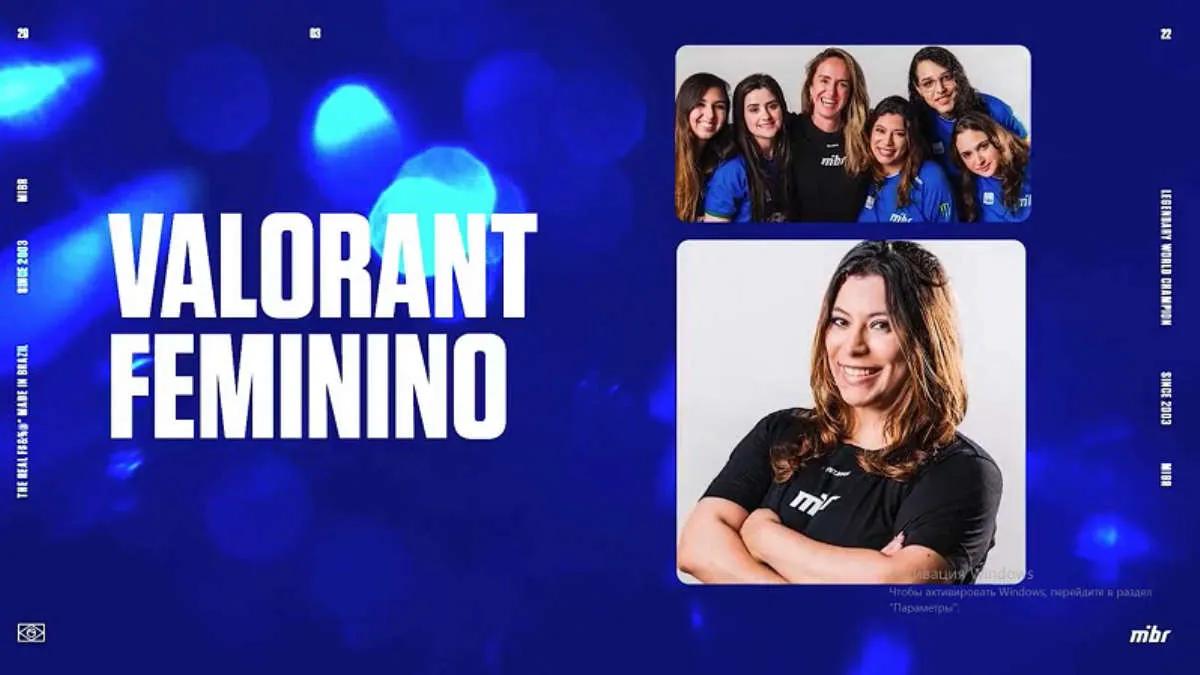 MIBR signed a female Valorant roster