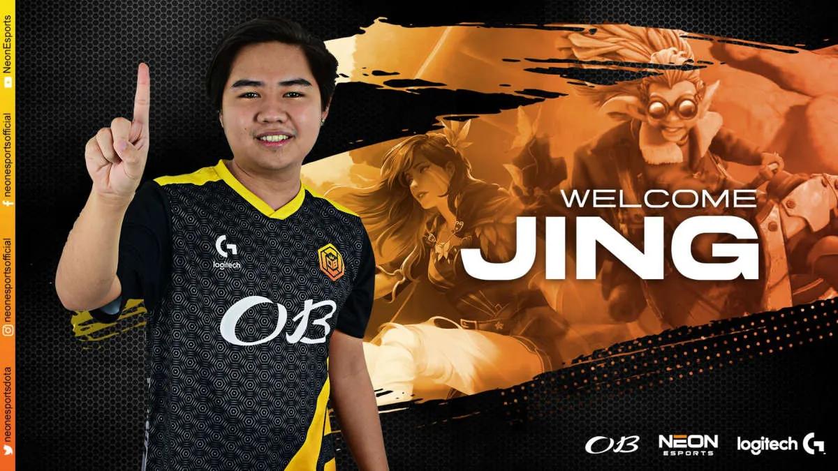 OB Esports x Neon Welcome Jing