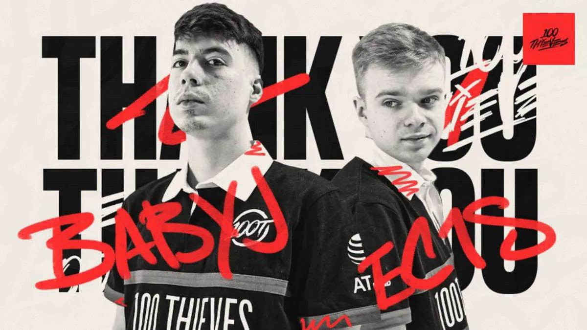 100 Thieves part ways with ec1s and BabyJ