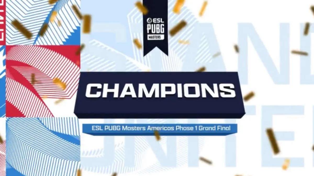 eUnited wins ESL PUBG Masters: Americas Phase 1