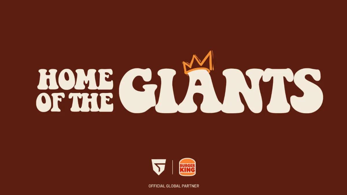 Giants Gaming partners with Burger King Spain