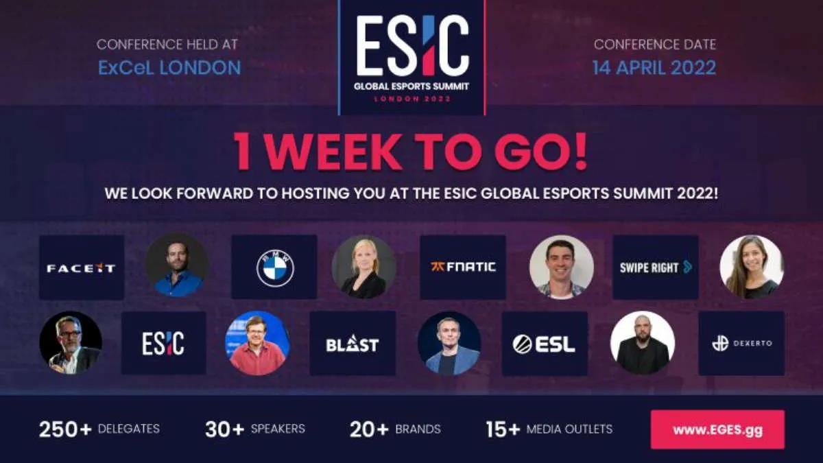 ESIC to Host Esports Summit in London