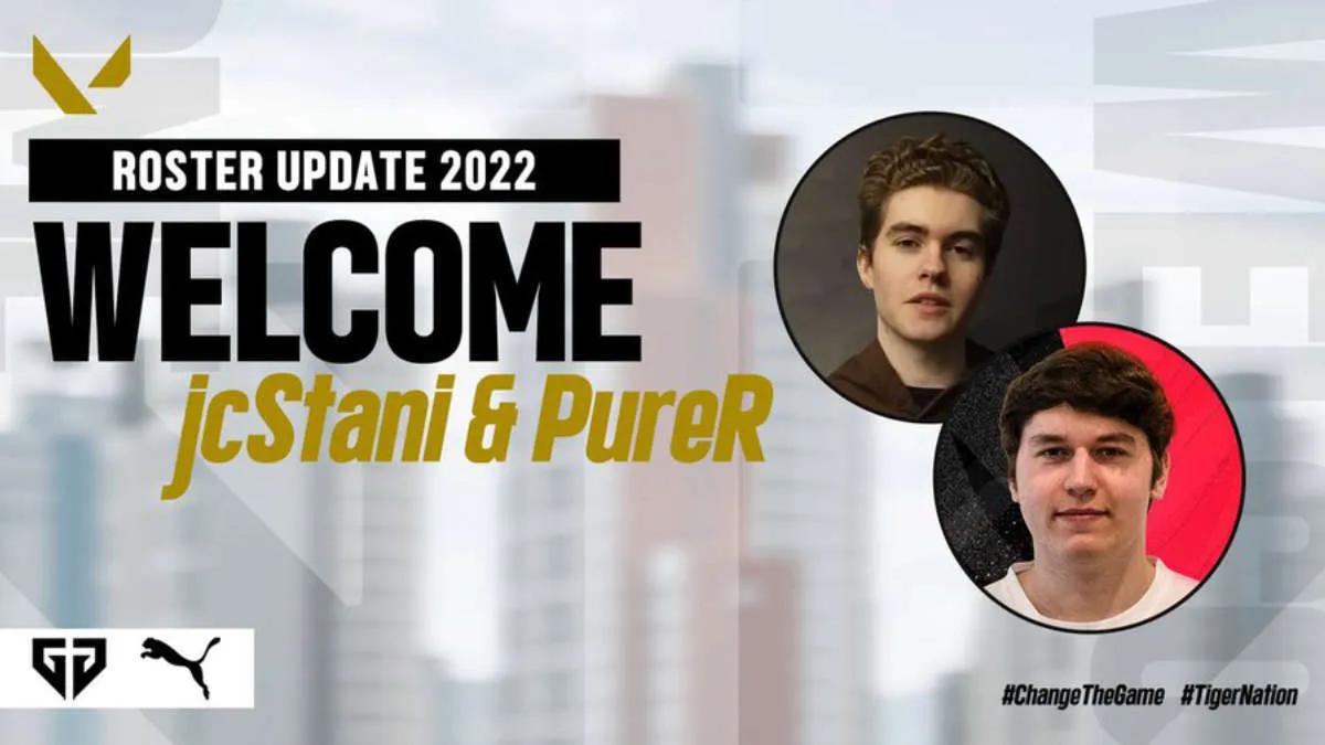 jcStani and PureR join Gen.G Esports