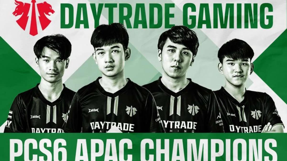 Daytrade Gaming became the winner of PUBG Continental Series 6: Asia Pacific