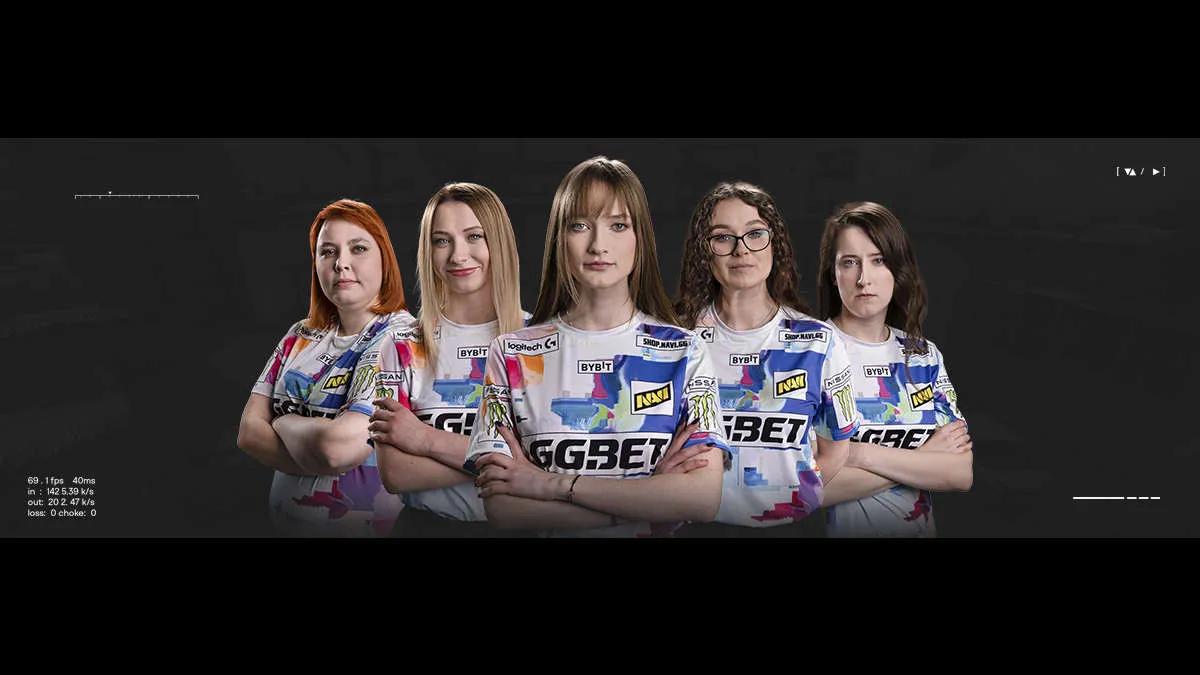 NAVI introduced the female CS:GO roster