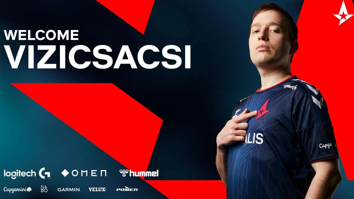 Vizicsacsi Becomes Astralis' New Topliner