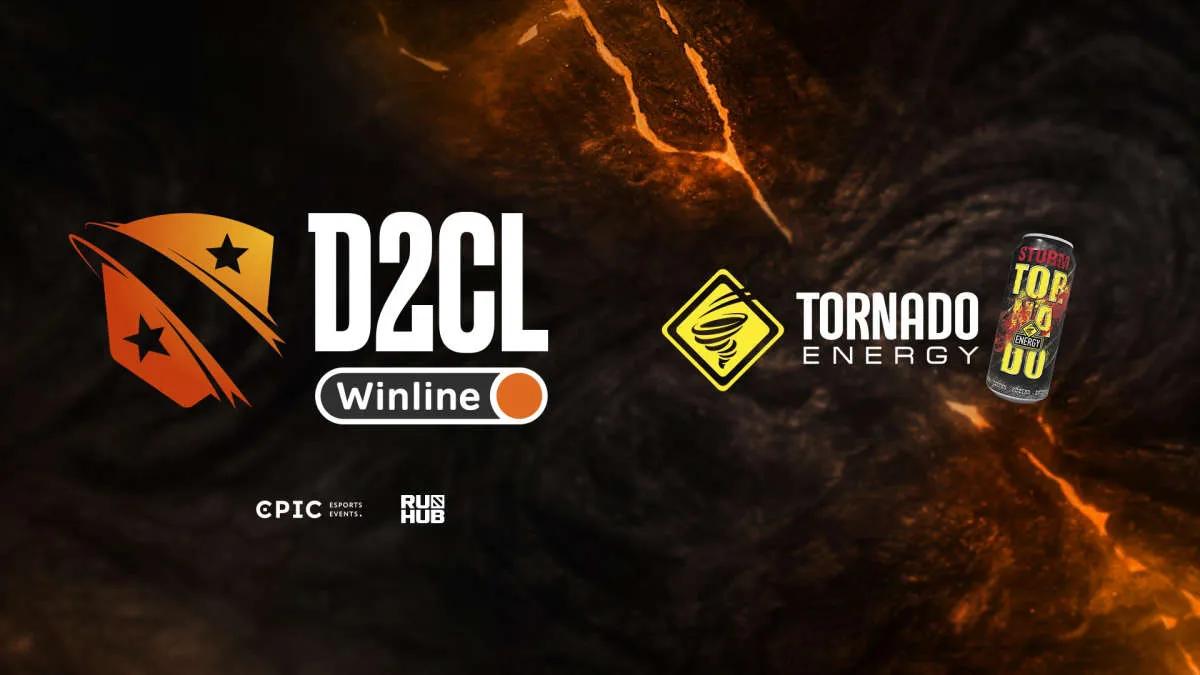 TORNADO ENERGY becomes a partner of the Winline Dota 2 Champions League tournament series