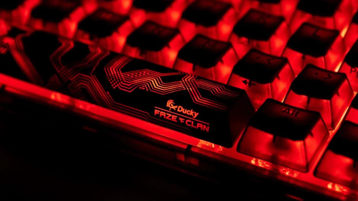 FaZe Clan and Ducky will release a limited edition keyboard