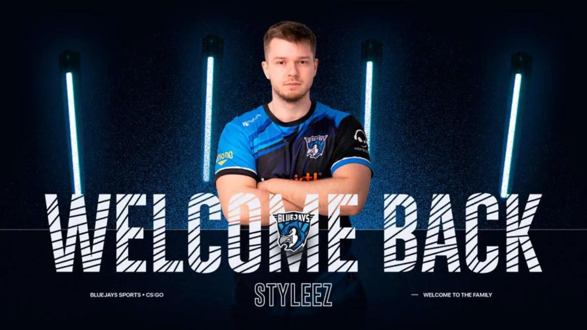 stYleEeZ returned to BLUEJAYS