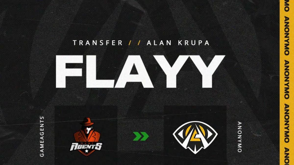 Flayy joined Anonymo Esports