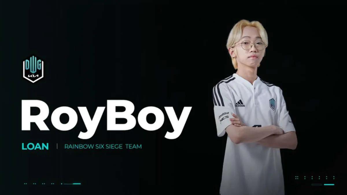 DAMWON Gaming Leases RoyBoy