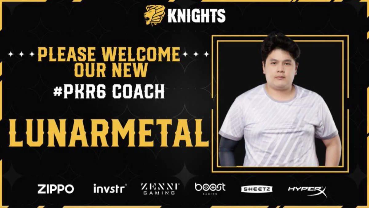 Lunarmetal named Knights new head coach