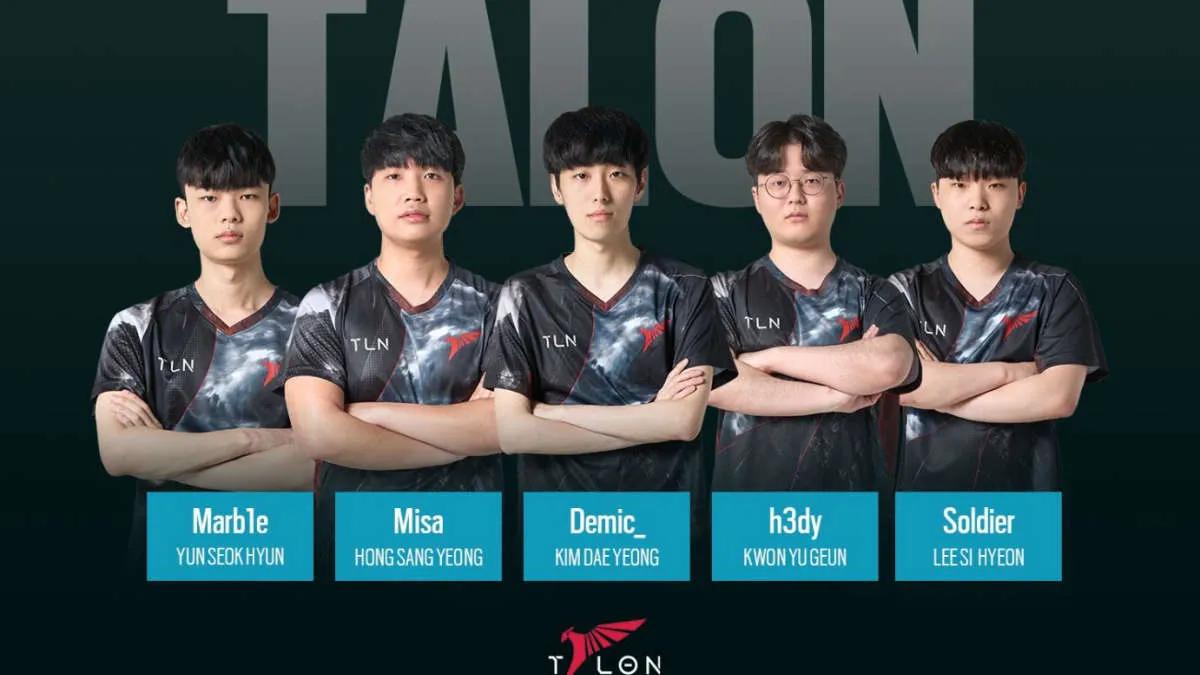 Talon Esports announce Rainbow Six roster for Korean Open Summer