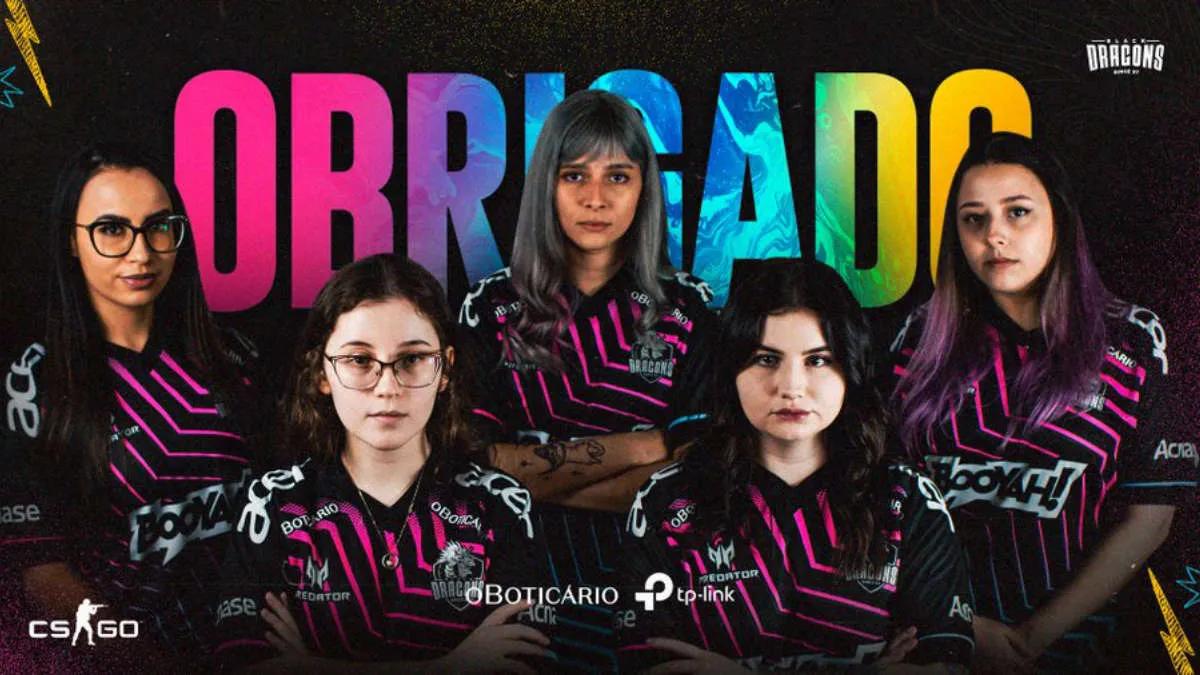 Black Dragons Disbands Women's CS:GO Roster