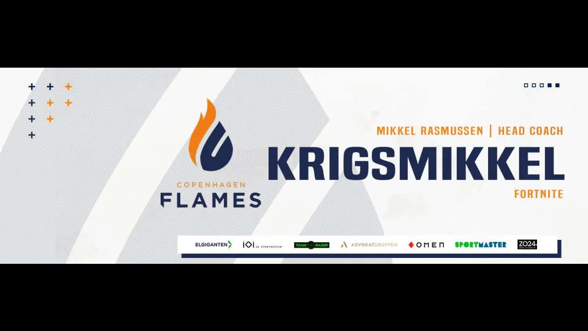 KRIGSMIKKEL steps down as Copenhagen Flames Fortnite coach