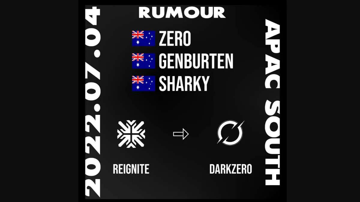 Rumor: DarkZero Esports may sign Apex Legends roster