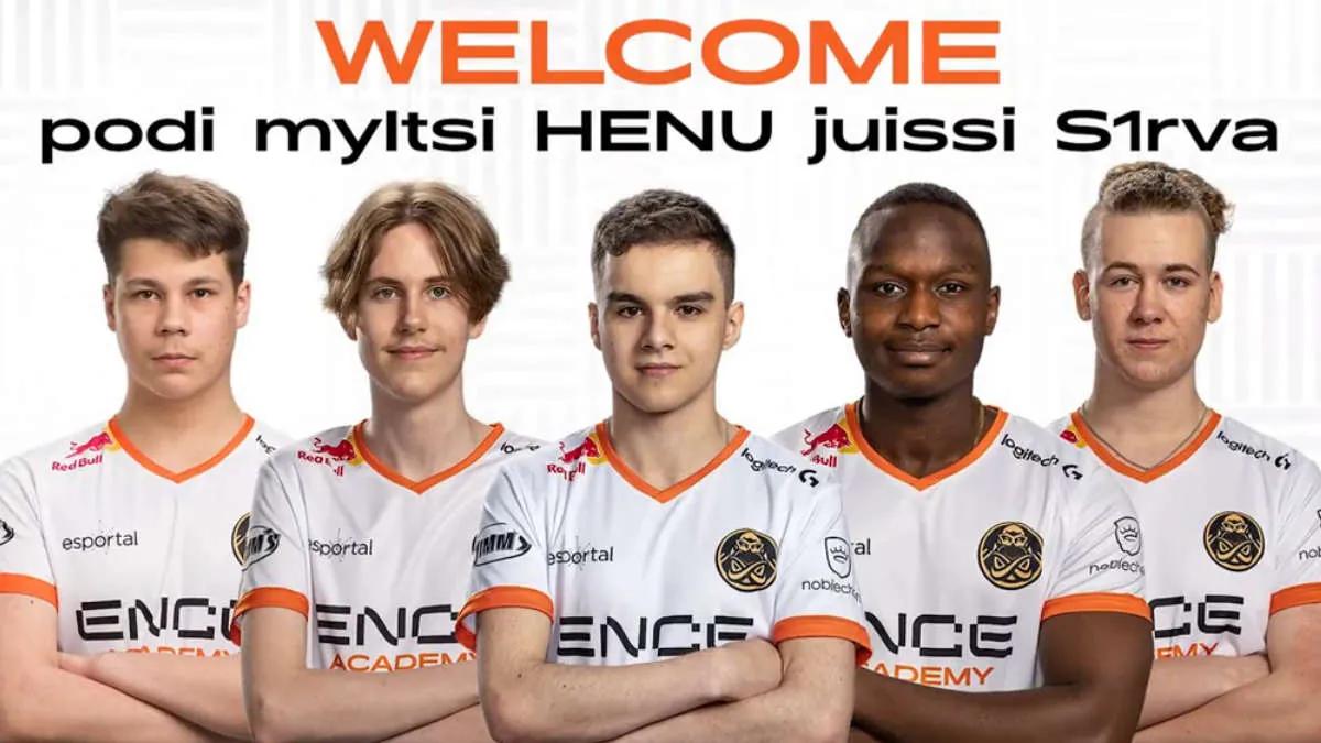 ENCE signed the CS:GO Academy roster