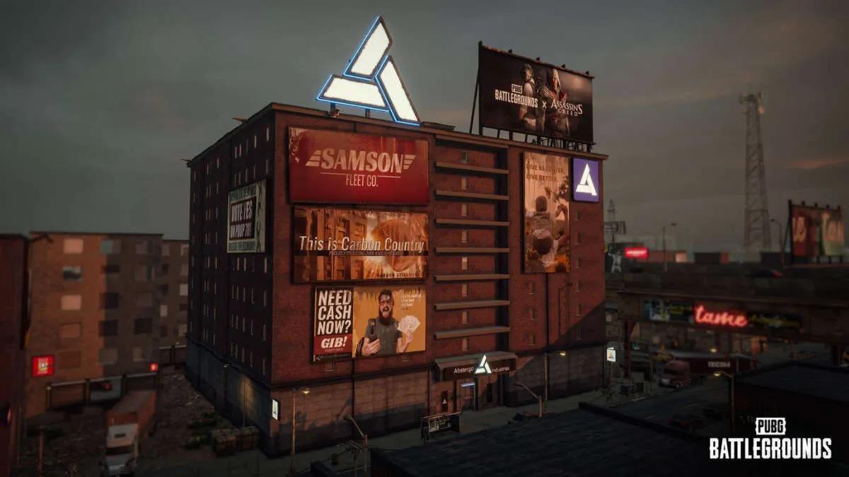 PUBG x Assassin's Creed: Abstergo Building Appears in New PUBG Patch