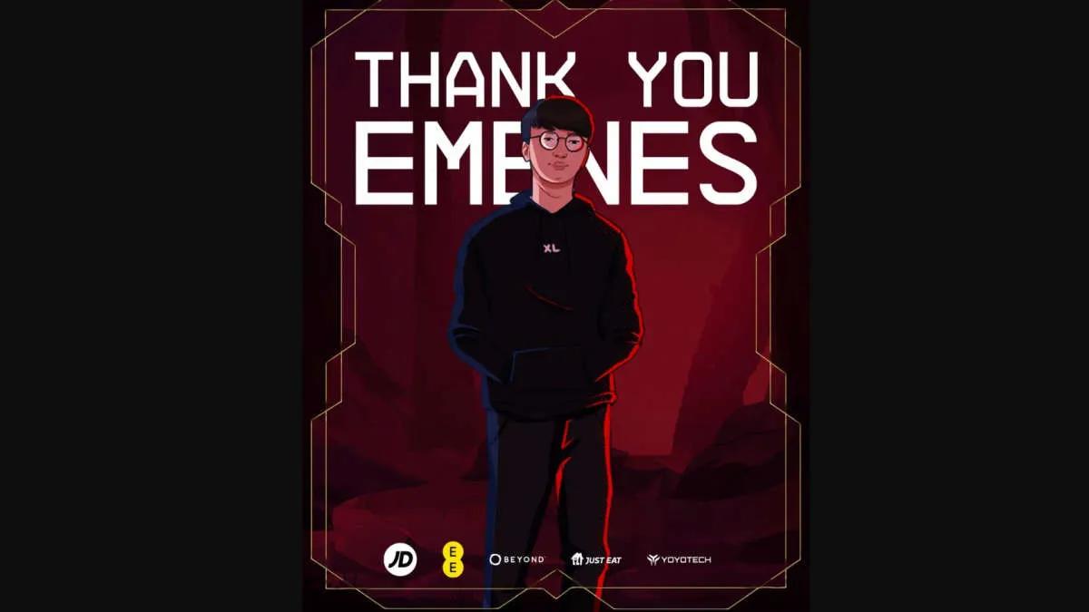 Excel Esports said goodbye to EMENES