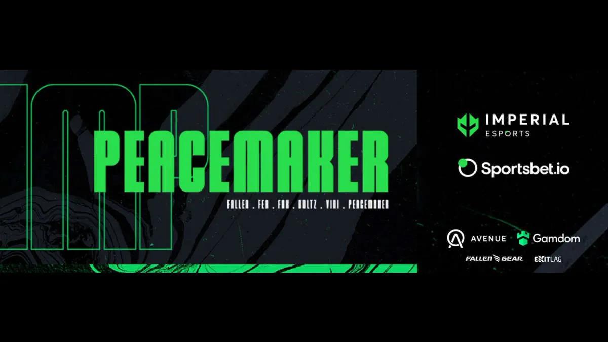 peacemaker has officially left Imperial Esports