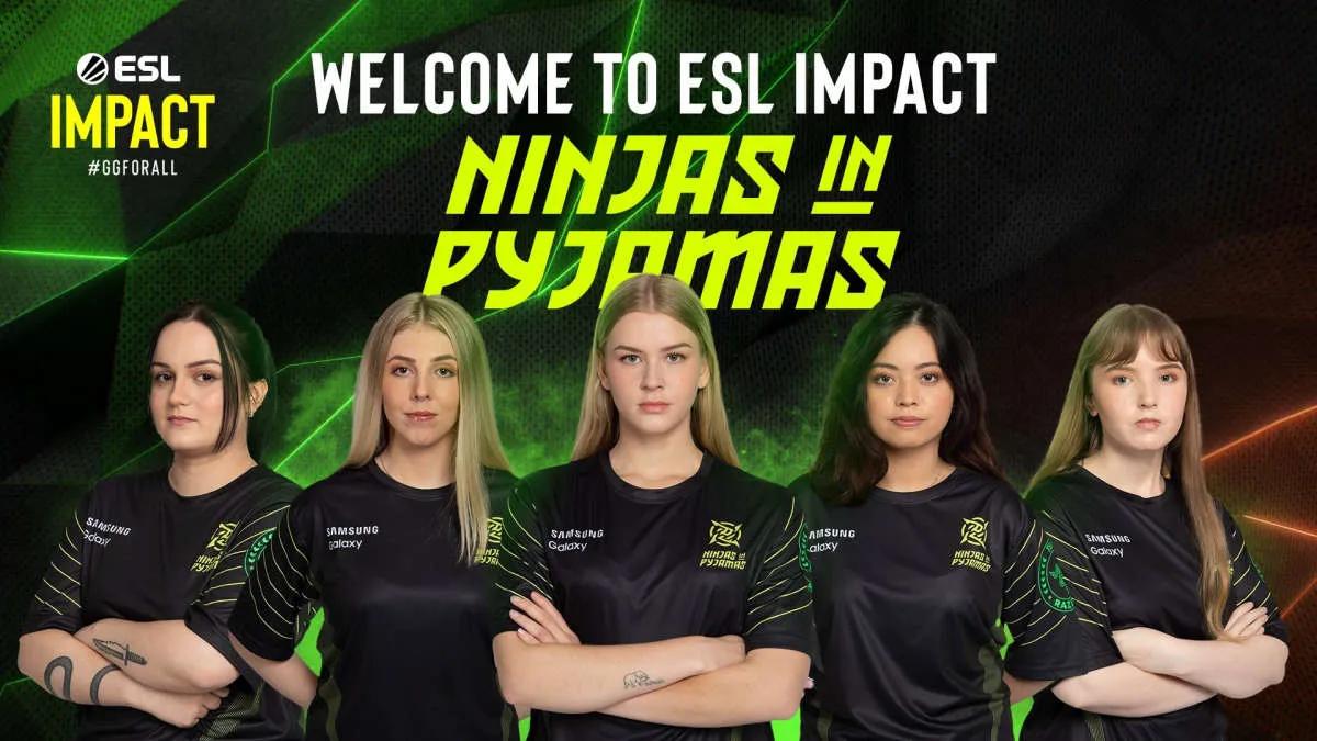 Ninjas in Pajamas introduced the female CS:GO roster