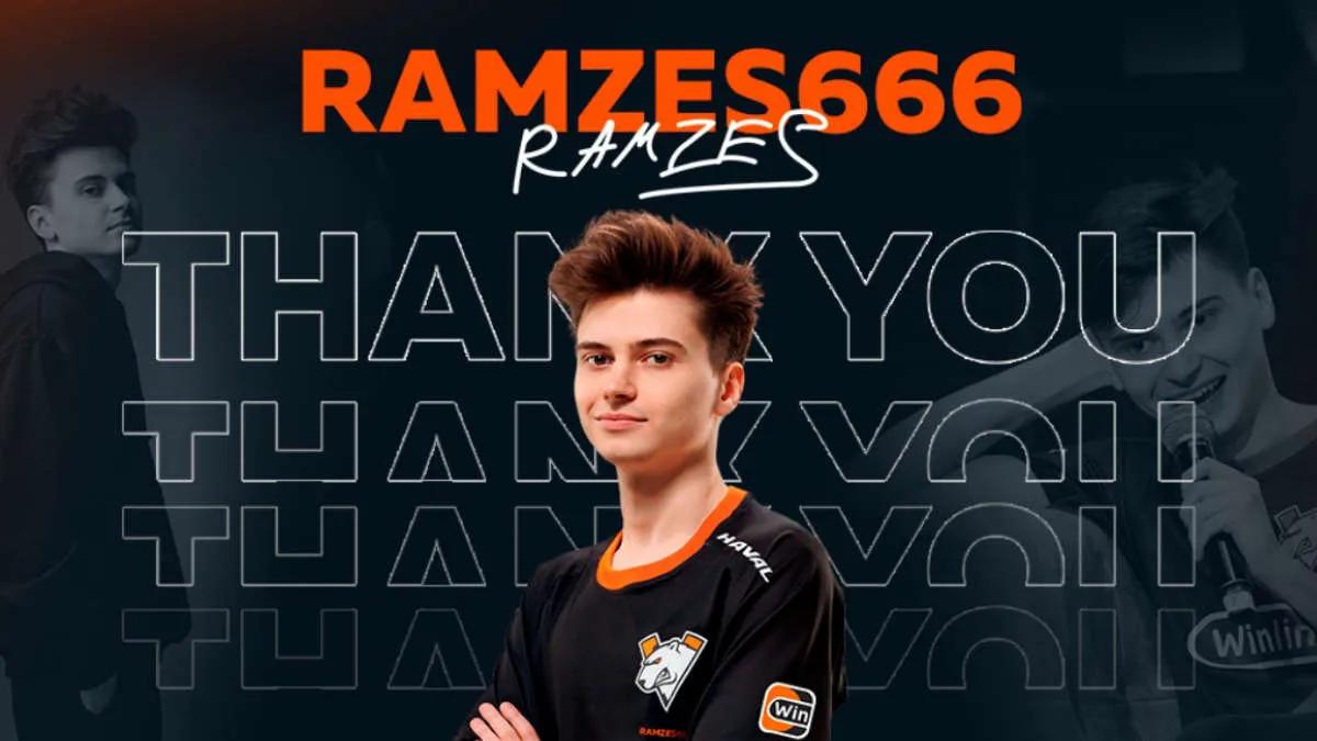 RAMZES666 leaves Virtus.pro Dota 2 roster