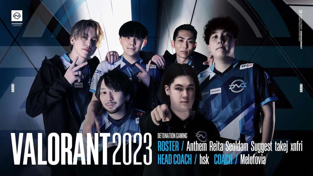 DetonatioN Gaming assembled a new roster to participate in VTC 2023