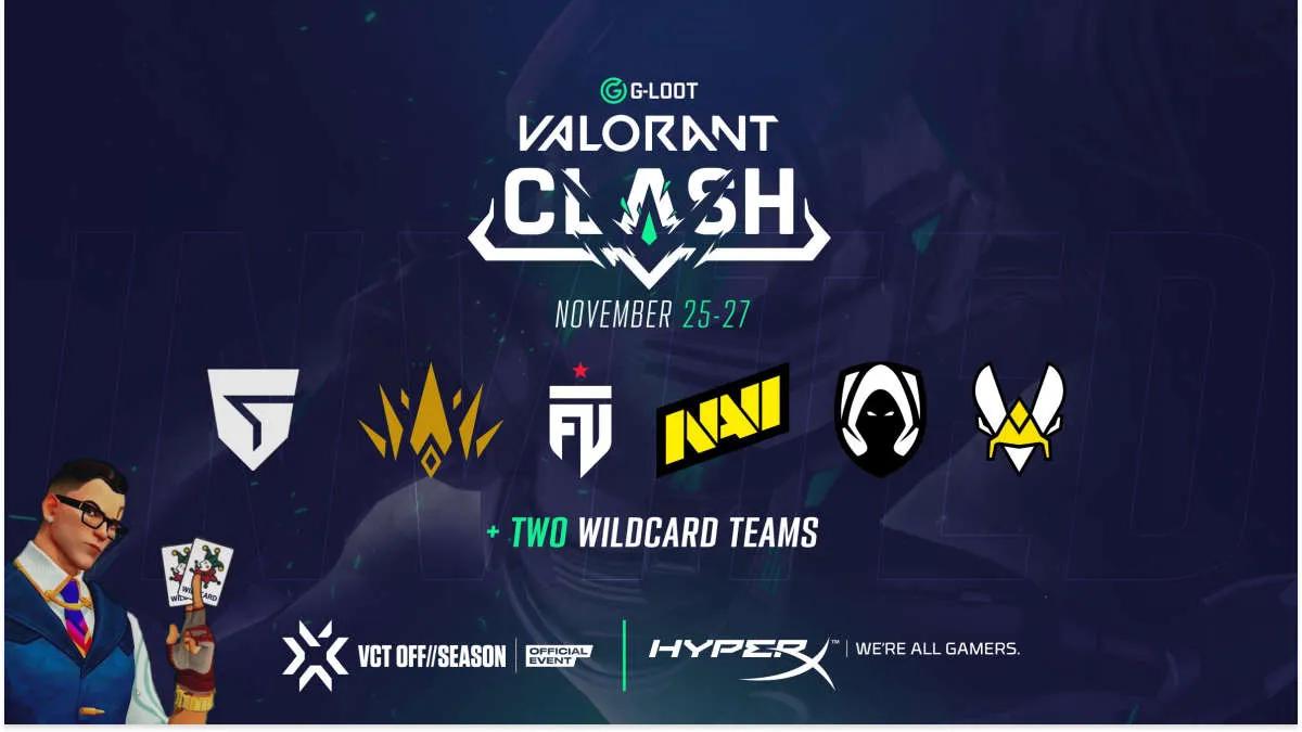 Natus Vincere and Team Vitality will play at G-Loot VALORANT Clash - Grand Finals