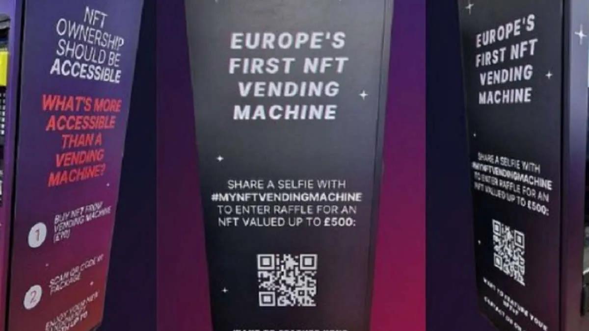 MyNFT to install NFT vending machine in London