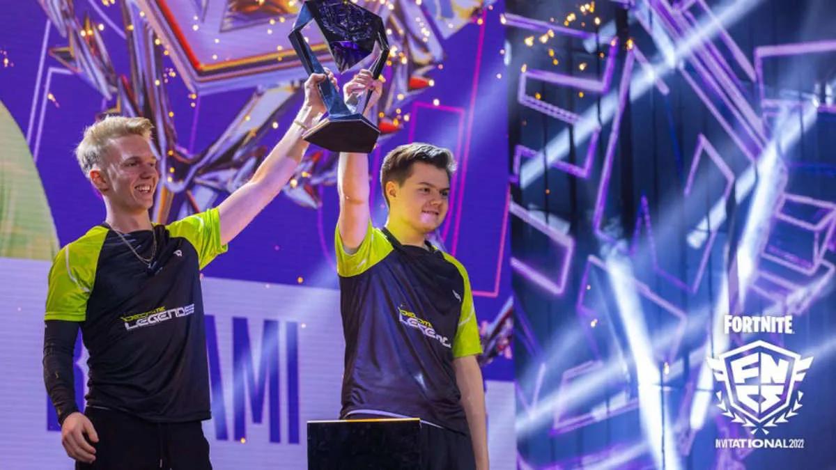 Setty and Kami from Become Legends became champions of Fortnite Champion Series: 2022 Invitational