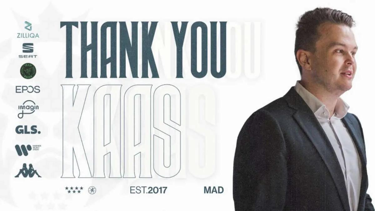 Kaas steps down as coach at MAD Lions