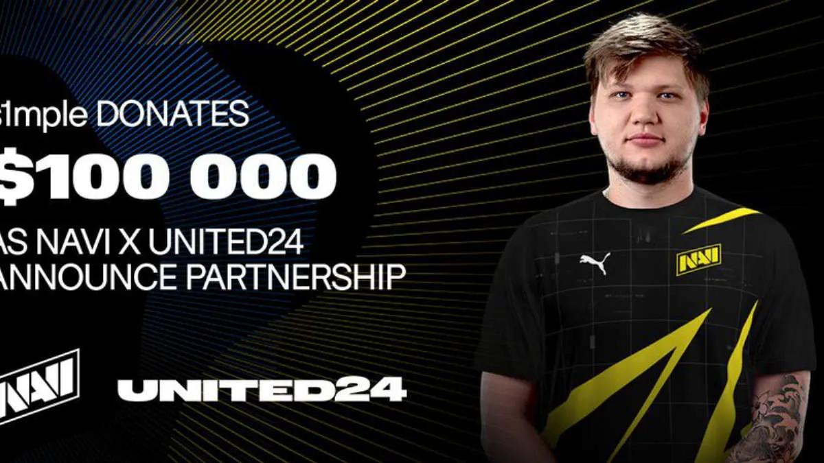 NAVI announces the start of cooperation with UNITED24