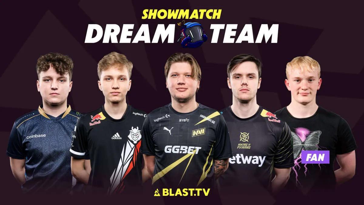 s1mple and m0NESY will play in a show match before the BLAST Premier Fall Final 2022