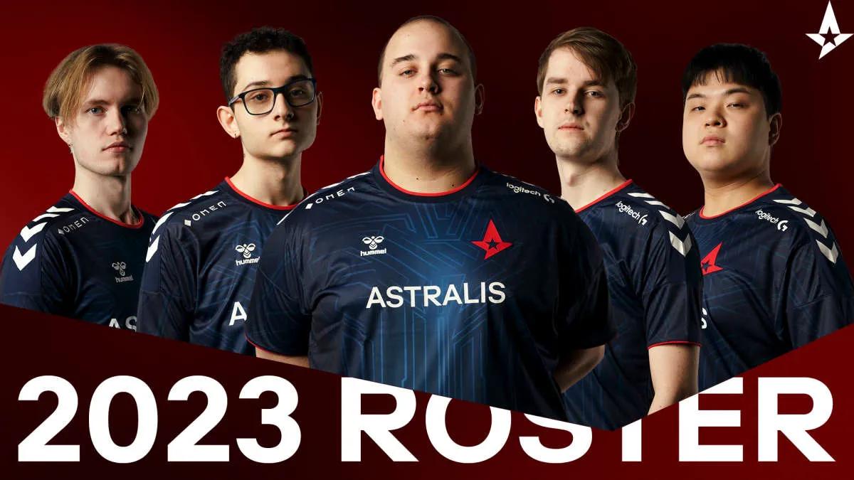 Astralis introduced the updated League of Legends roster